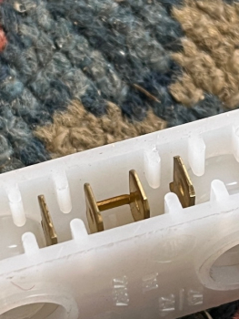 Leitungsverbinder Simson 8800.1 mit 3 Doppelbrücken + 2 Einzelbrücken original DDR Bestand