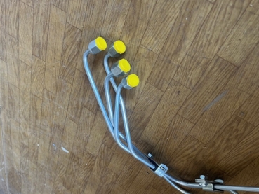 Satz Einspritzleitung komplett Fiat 640 65.46 70.46 70.56 80.66 System CAV