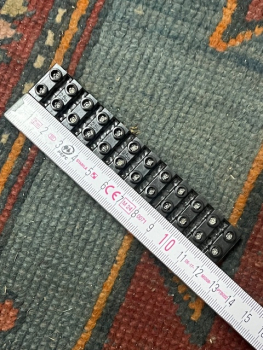 Lüsterklemme Bakelit Neu aus original DDR Bestand ELMA