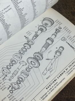 Ersatzteilkatalog Traktor Fiat 650 original