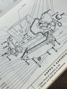 Ersatzteilkatalog Traktor Fiat 650 original