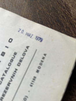 Ersatzteilkatalog Traktor Fiat 420 +  420DT original incl. Versandkosten