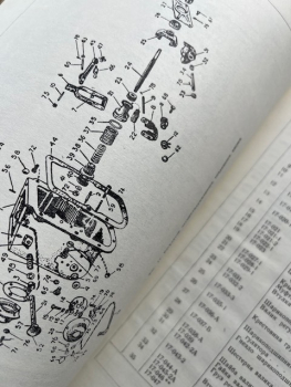 Ersatzteilkatalog Belarus MTS 5M + 5L original von 1959