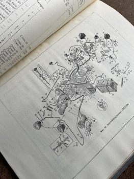 Ersatzteilkatalog Belarus MTS 5M + 5L original von 1959