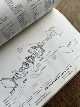 Ersatzteilkatalog Traktor Trattori  Fiat 480 - 500s - 540s original