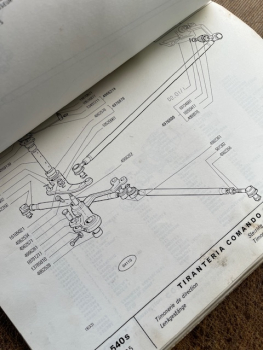 Ersatzteilkatalog Traktor Trattori  Fiat 480 - 500s - 540s original