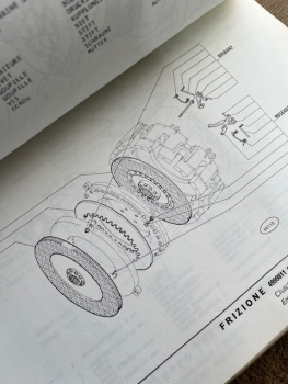 Ersatzteilkatalog Traktor Trattori  Fiat 480 - 500s - 540s original