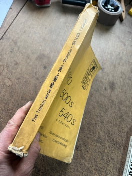 Ersatzteilkatalog Traktor Trattori  Fiat 480 - 500s - 540s original