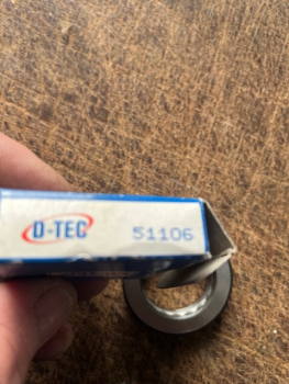 Axiallager Drucklager UTB Utos 51106  GPZ Romania 30x47x11