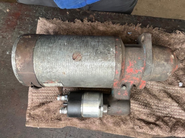 Anlasser DDR Multicar RS09 Gt124 T157 gut gebraucht mit neuem Magnetschalter 12 V 3 PS