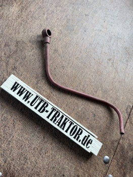 Leitung kurz Diesel UTB 445 TIH + Fiat 450 von Einspritzpumpe zum oberen Filter