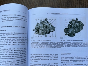 Reparaturanleitung Motor UTB 445 + Fiat 450 355 455 + Laderaupe FL4 mit Bosch Einspritzpumpe