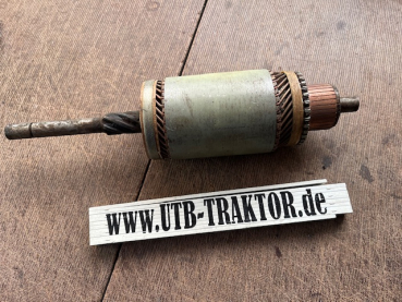 Anker für Anlasser UTB 300 302 445 550 + TIH Neuteil aus Lagerbestand