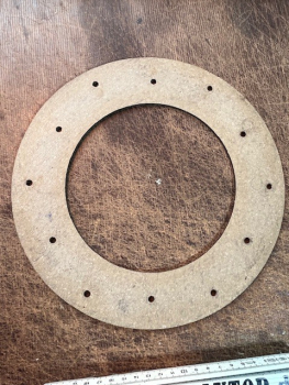 Kupplungsbelag Reibbelag 250 x 155 x 3,3 mm 12 Nietlöcher