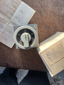 Nockenschalter VEB Elektroschaltgeräte Rochlitz Stern Dreieck Schalter