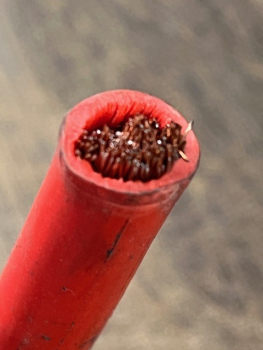 Batteriekabel Stromkabel 25 mm² Kabel Starterkabel KFZ Kabel Preis für  jeweils 0,50 m