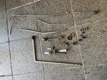 Set Gas Gestänge + Hebel + Ausmacher UTB Fiat