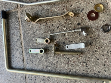 Set Gas Gestänge + Hebel + Ausmacher UTB Fiat