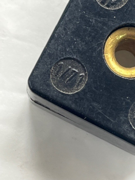 Lüsterklemme Bakelit Neu aus original DDR Bestand IKA 3 Fach