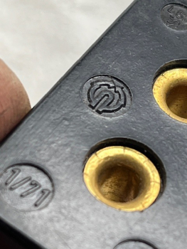 Lüsterklemme Bakelit Neu aus original DDR Bestand IKA 3 Fach