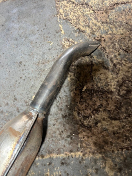 2. Wahl Auspuff UTB TIH SV445 Fiat 400 420 450 480 540 550 640 ... blank