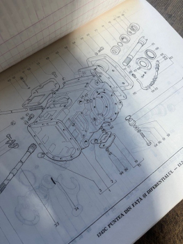 Ersatzteilkatalog TIH 445 DH original gebraucht