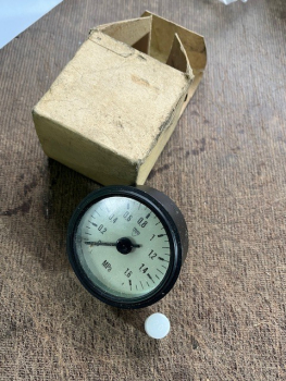 Druckluftanzeige Manometer DDR 60mm 0-1,6 mpa bis 16 Bar