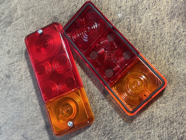 2x Dichtung für 3 Kammer DDR Hänger Rückleuchte IFA Rücklicht + Schrauben