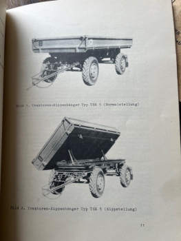 Betriebsanleitung für den Hydraulischen Traktor Kippanhänger THK5