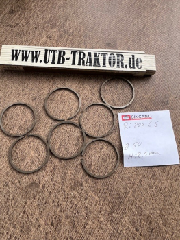 Kolbenringe aus DDR bestand Durchmesser ca. 50 mm stärke 2,5 mm
