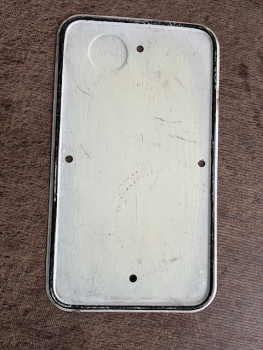 kennzeichen Nummernschild aus DDR zeiten 13 x 23 cm