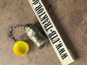 Hydraulikverschraubung TIH DDR Orsta A1-16/160 Schlauchanschluß Gewinde M27x2 Neu Teil + Kappe