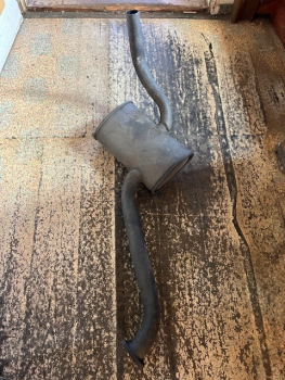 Auspuff UTB 445 Fiat 400m 450 R450 nach unten