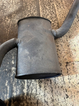 Auspuff UTB 445 Fiat 400m 450 R450 nach unten