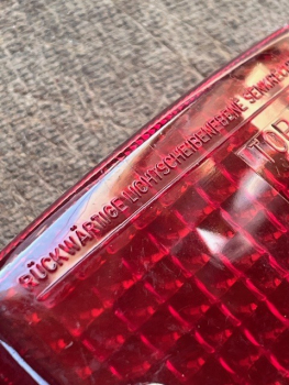 Kappe für DDR Nebelschlußleuchte Trabant Wartung Barkas IFA aus original DDR Bestand FER Ring