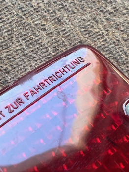 Kappe für DDR Nebelschlußleuchte Trabant Wartung Barkas IFA aus original DDR Bestand FER Ring