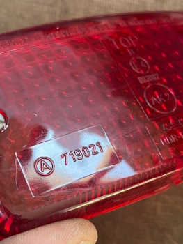 Kappe für DDR Nebelschlußleuchte Trabant Wartung Barkas IFA FER aus original DDR Bestand