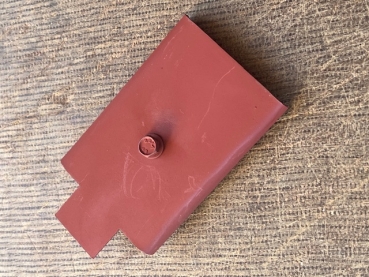 Blech Abdeckung mit  Schraube am Motor GT124 Multicar M22 Waran