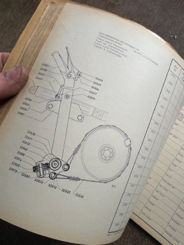 Klöckner Humboldt-Deutz AG Original Ersatzteil-Preisliste Deutz-Diesel-Schlepper F1L514/51 5 Gang