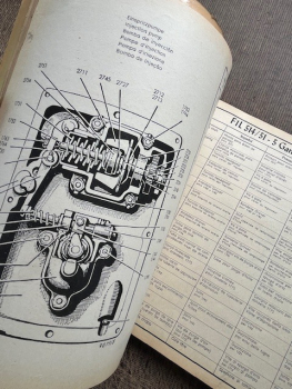Klöckner Humboldt-Deutz AG Original Ersatzteil-Preisliste Deutz-Diesel-Schlepper F1L514/51 5 Gang
