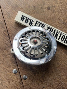 Große Hupe aus DDR Bestand Chrom außen Durchmesser 123mm original