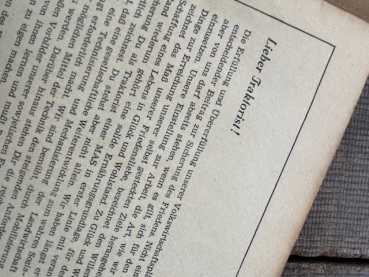 Bedienungsanleitung IFA 22 PS Diesel Scklepper original