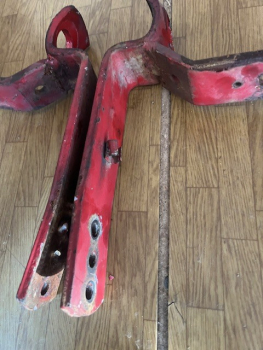 2 stück Halterung Scheinwerfer UTB Fiat bei Frontladeranbau original