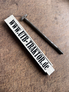 Gestänge einzeln zwischen Hanbremse und Fuß Bremspedal org. am U 550