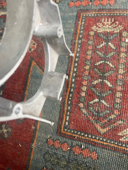 Luftführung Motorgehäuse für Simson Schwalbe KR51, Spatz SK, Star, Habicht, Duo Kettenführung