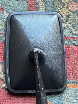 2x Original Spiegel für IFA Trabant 601 Wartburg P70 Simson Duo Rückspiegel Außenspiegel schwarz aus DDR Lagerbestand