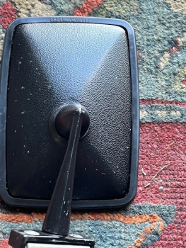 2x Original Spiegel für IFA Trabant 601 Wartburg P70 Simson Duo Rückspiegel Außenspiegel schwarz aus DDR Lagerbestand