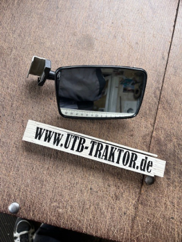 Original Spiegel Rechts für IFA Trabant 601 Wartburg P70 Simson Duo Rückspiegel Außenspiegel schwarz aus DDR Lagerbestand