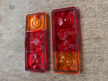 Rücklichtglas 2 Stück IFA DDR Dreikammer HP Anhänger