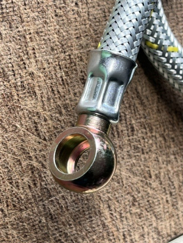 Dieselleitung mit Ringöse UTB 300+302 vom Dieselhahn zur Handpumpe
